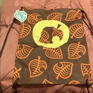 Animal Crossing New Horizon Drawstring Bag